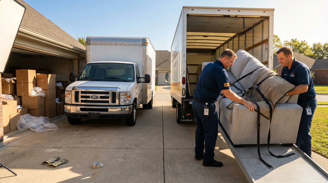 DIY truck vs professional crew comparison in Bentonville
