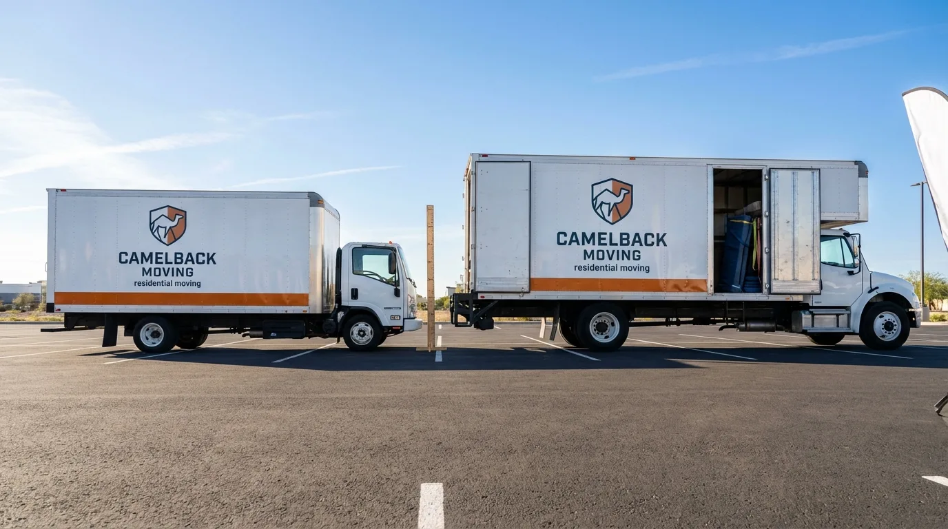 Moving truck size capacity guide in Bentonville